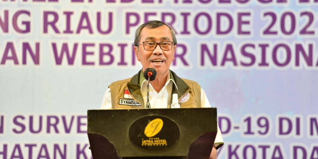 Gubernur Riau Apresiasi Ahli Epidemiologi Indonesia Bantu Pengendalian COVID-19